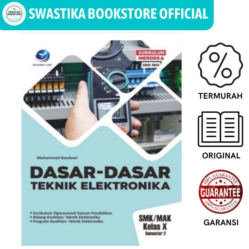 Jual Dasar-Dasar Teknik Elektronika SMK/MAK Kelas X Semester 2 ...