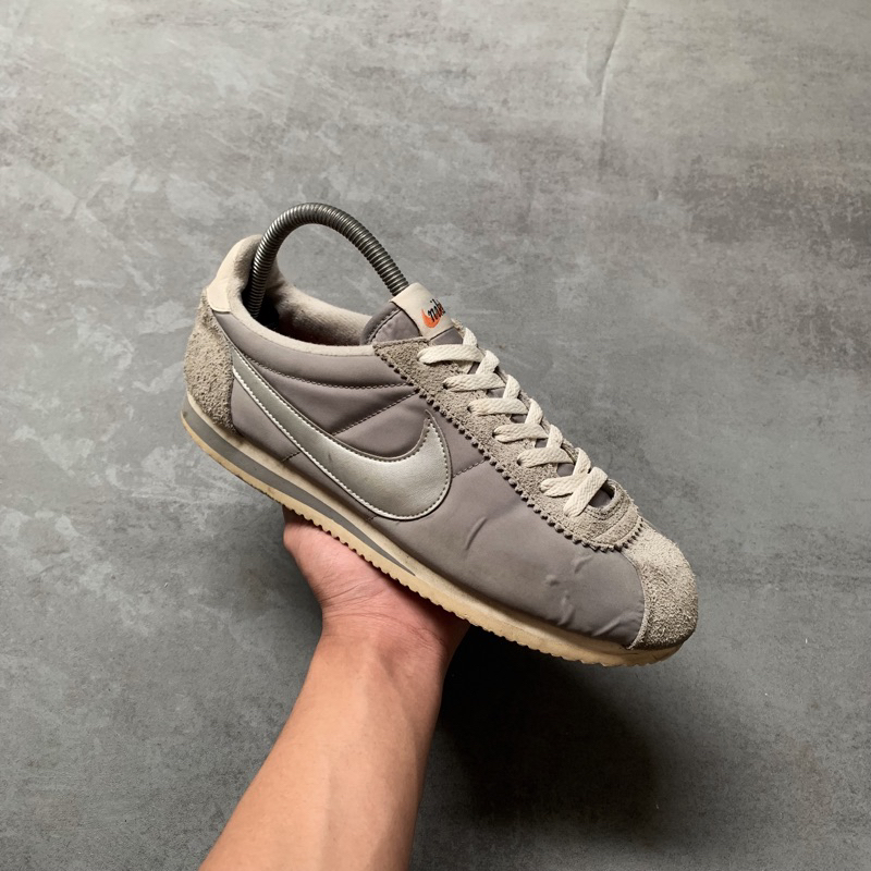 Nike cortez nylon top grey