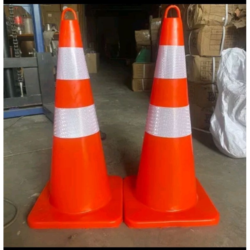 Jual Safety Traffic Cone 70cm / Kerucut Lalu Lintas Cantolan 70cm ...