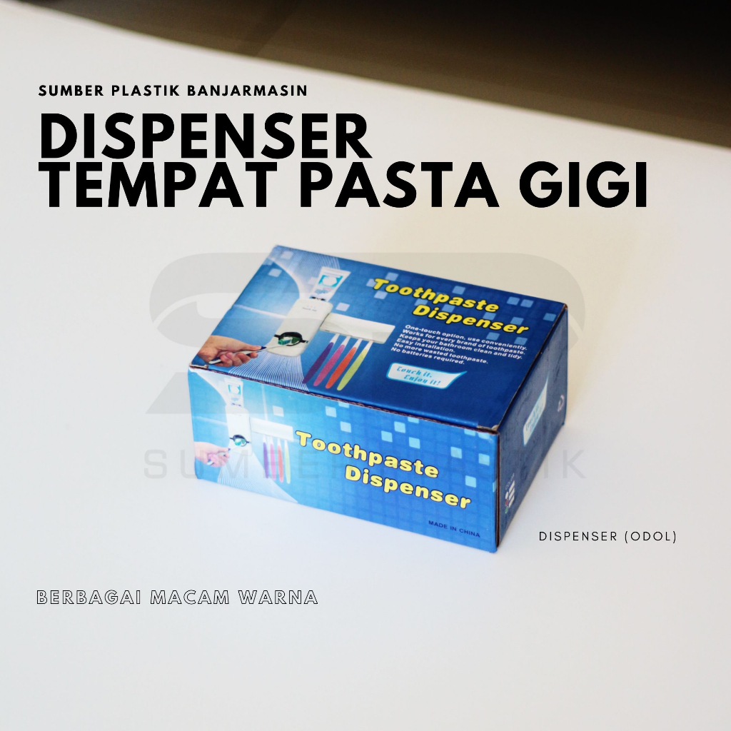 Jual Dispenser Pasta Gigi Tempat Pasta Gigi Tempat Odol (Satuan