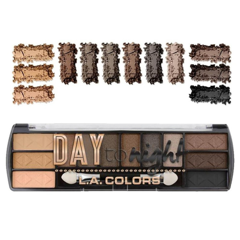 L.A. Colors Day to Night 12 Color Eyeshadow | Sundown