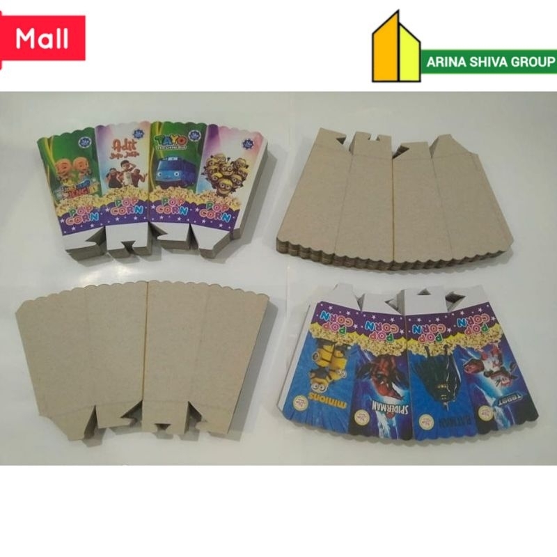 Jual [PAKET USAHA] 1.000 LEMBAR KERTAS POPCORN 12 × 6 PAPER CRAFT ...
