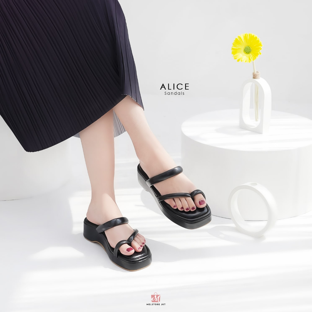 Jual Damelia Alice Sandals Wanita Shopee Indonesia