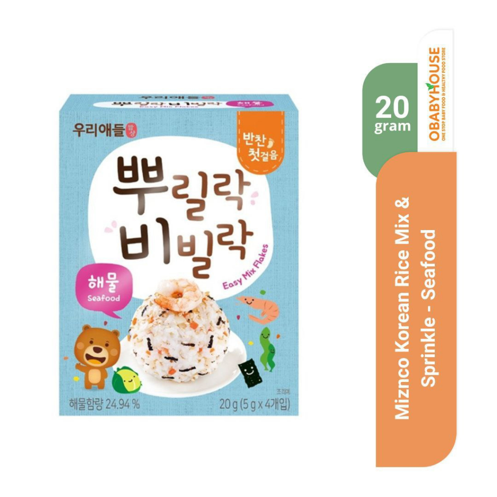 Jual Miznco Korean Rice Mix & Sprinkle 20 gr - Seafood | Shopee Indonesia