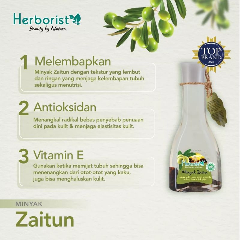 Jual Promo Herborist Minyak Zaitun 150ml | Shopee Indonesia