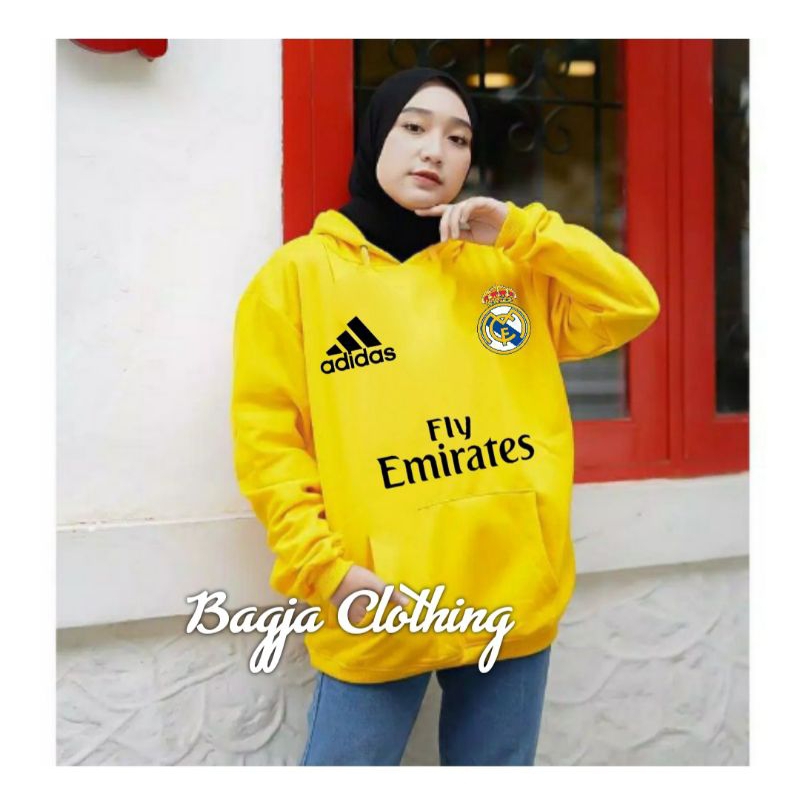 Fly emirates hoodie yellow on sale