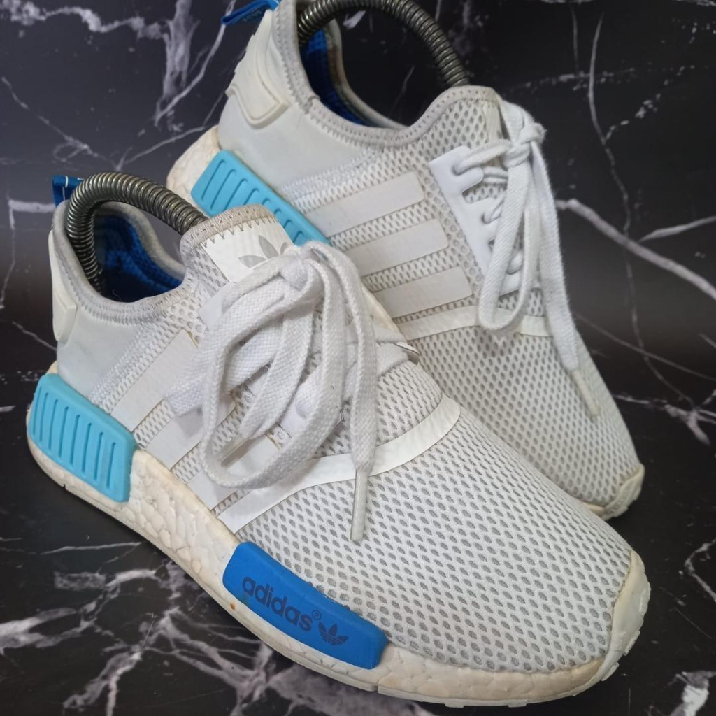 Jual NMD R1 Blue Glow sz 37.5 Shopee Indonesia