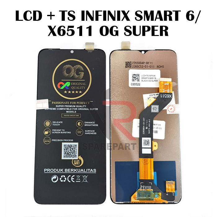 Jual LCD INFINIX SMART 6 / X6511 / X6511B FULLSET TOUCHSCREEN | Shopee ...