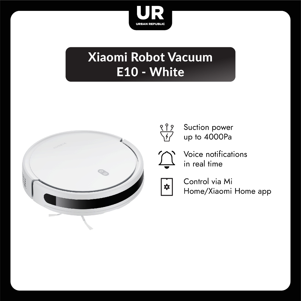 Xiaomi Robot Vacuum E10 - Univers Xiaomi