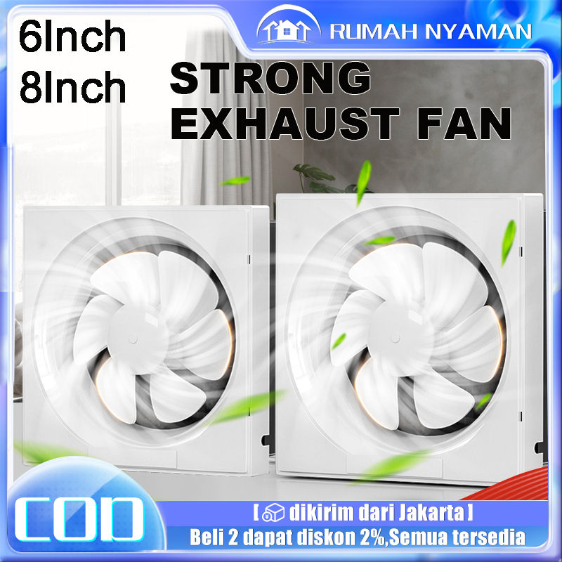 Jual Exhaust fan ceiling plafon 8 / 10 / 12 inch harga terbaik 12 inci