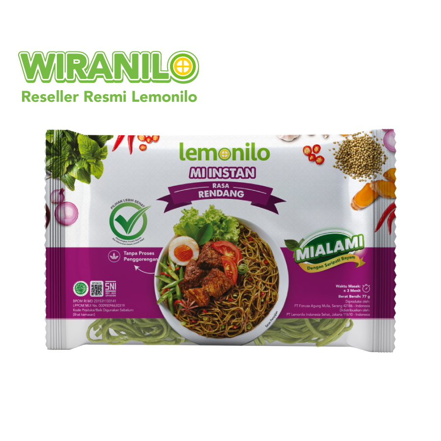 Jual LEMONILO - Mie Instan Goreng Spektarasa Rendang | Shopee Indonesia