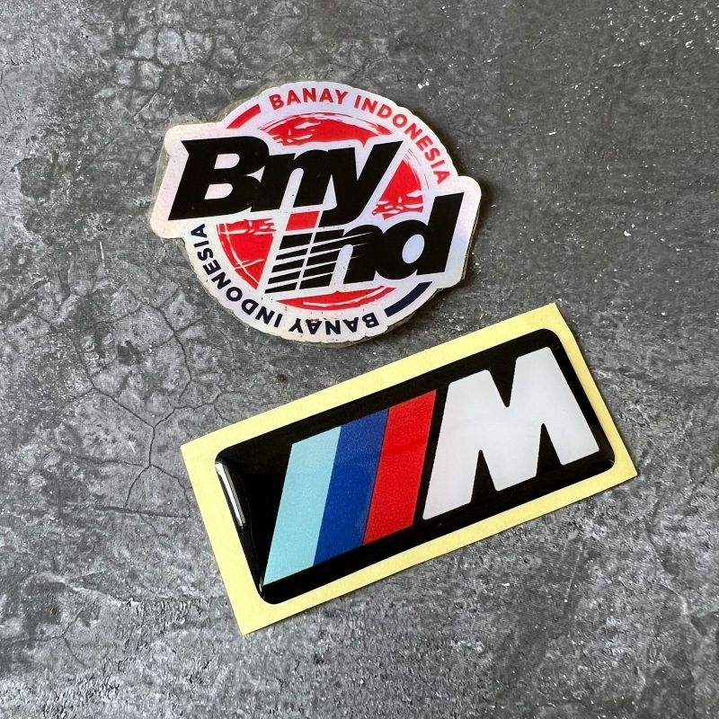 Jual Stiker Sticker Emblem Logo Bmw Performance Timbul Shopee Indonesia