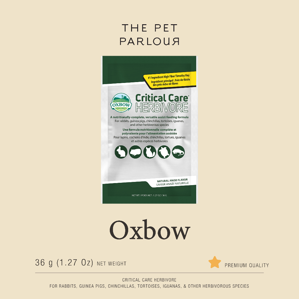 Jual Oxbow Critical Care Herbivore ( 36 g ) Shopee Indonesia