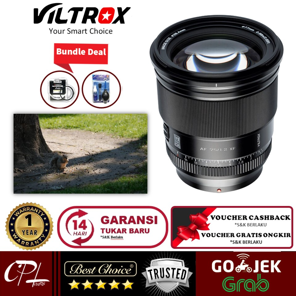 Jual Viltrox 75mm F 1 2 Af Lens For Fujifilm X Shopee Indonesia