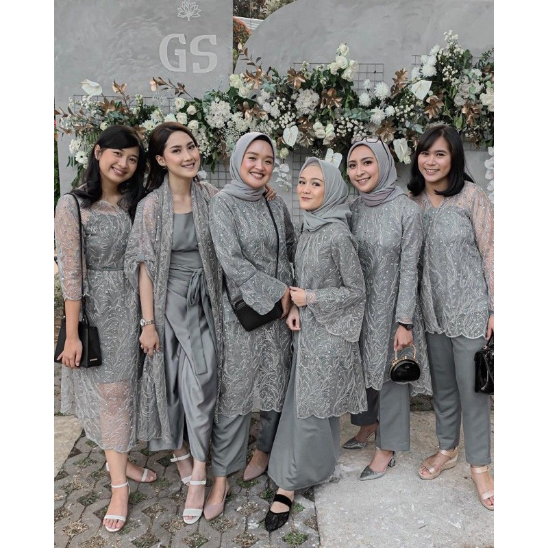 Jual Paket Bridesmaid Tile Dan Satin Paket Seragaman Bridesmaid