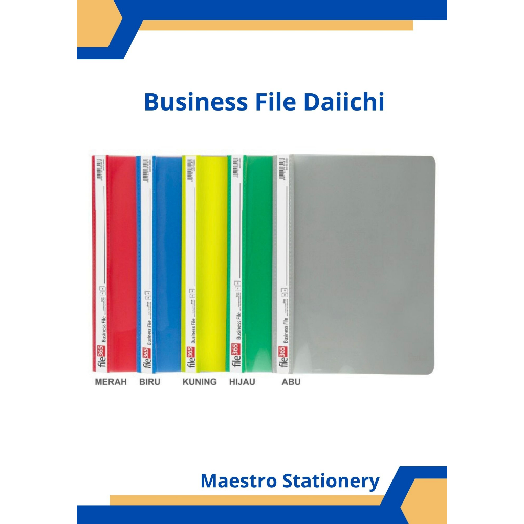 Jual Business File Daiichi 365 A4 FC FOLIO / MAP / BISNIS FILE | Shopee ...