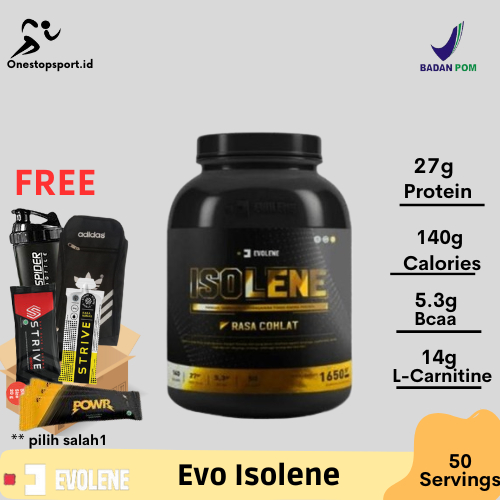 Jual EVOLENE ISOLANE 50 Sachet 1650 Gram | Shopee Indonesia