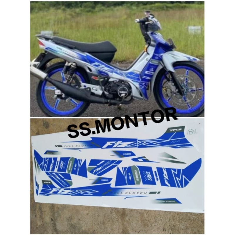 Jual Stiker Striping Lis Fiz r F1ZR full clutch RTX | Shopee Indonesia