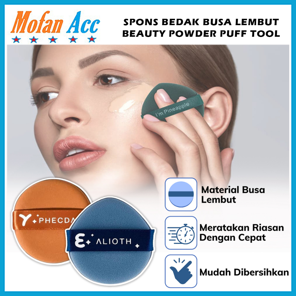 Jual Spons Bedak Makeup Alat Bantu Untuk Meratakan Riasan Wajah Beauty