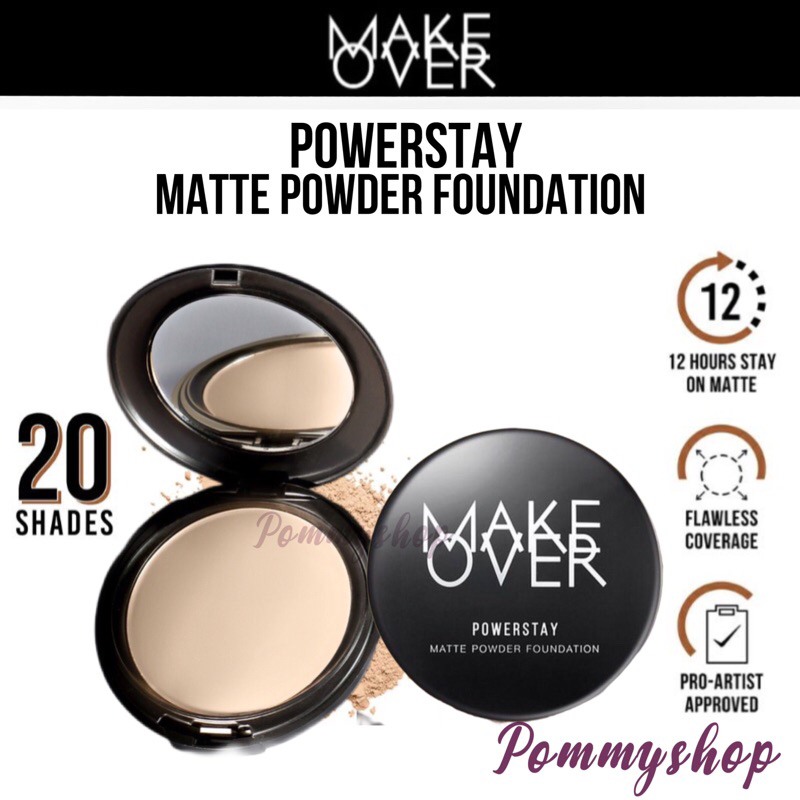 Jual Make Over Powerstay Matte Powder Foundation | Bedak Padat | Shopee ...