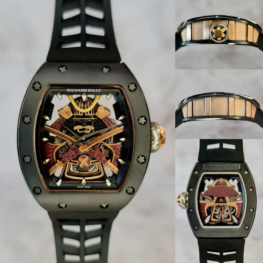 Jual Jam Tangan Richard Original Mille Tourbilon Bushido