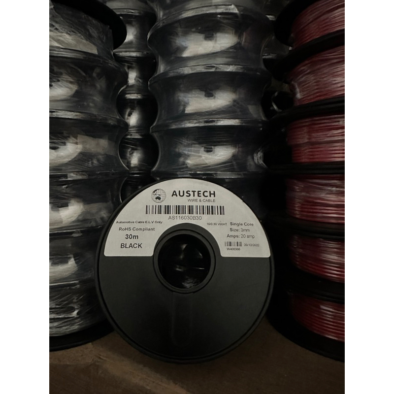 Jual Cable Automotive Austech 3mm | Shopee Indonesia