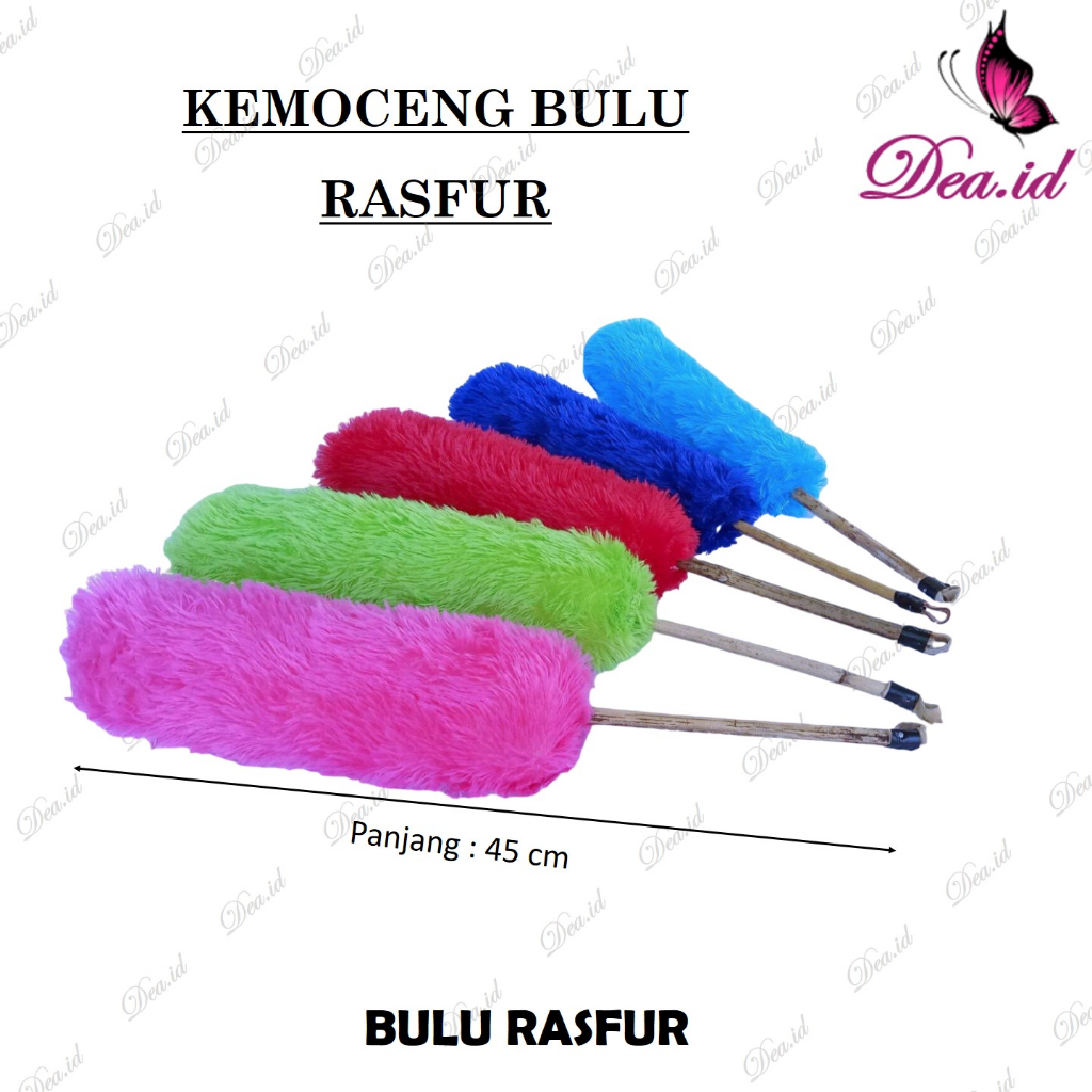 Jual [DEASTORE] KEMOCENG BULU NYLON - KEMOCENG BULU RASFUR - SULAK BULU ...