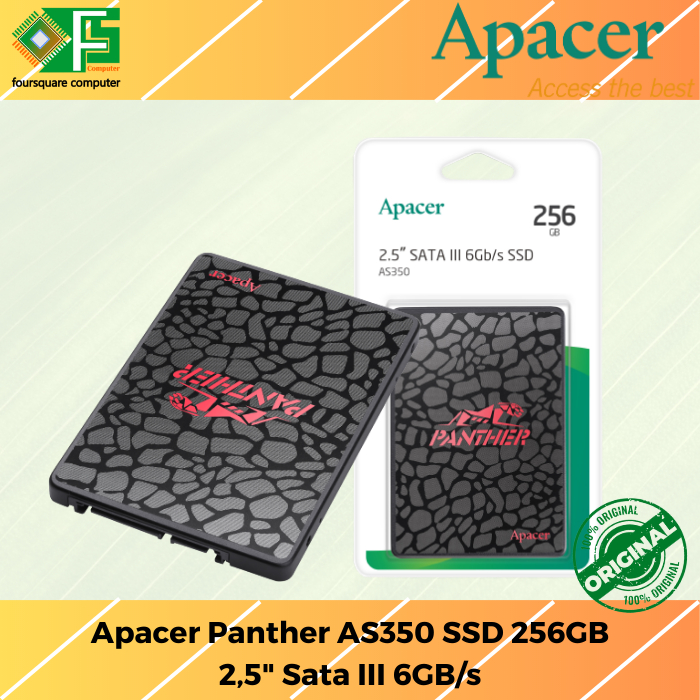 Jual Apacer Panther SSD 256GB | SSD 256 GB Sata III 6GB/s 2,5