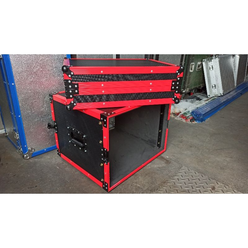 Jual Rack Power amply / Accessories Audio / Flight case 8 yu Tanpa roda ...