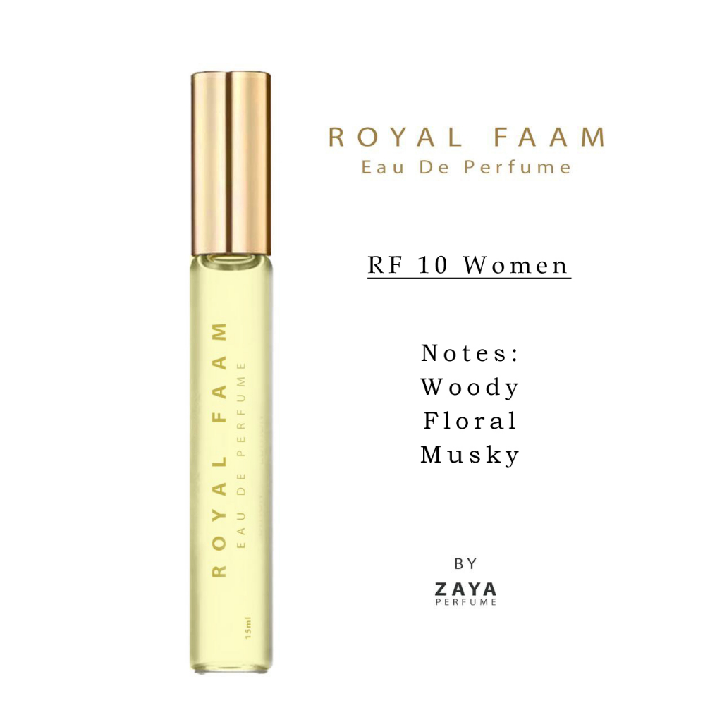 Jual ROYAL FAAM BY ZAYA PARFUM RFW.10 GRGO ARMN Code-15ml Eau de parfum ...
