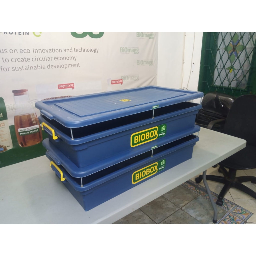 Jual Biobox Large double box maggot tingkat box maggot bsf | Shopee ...