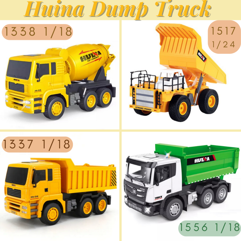 Rc huina dump truck deals