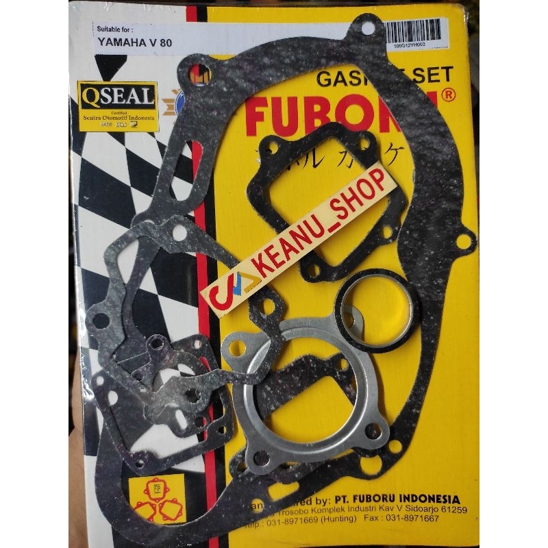 Jual Keanu Paking Fulset Yamaha V Gasket Ful Set Mesin Yamaha V Fuboru Shopee Indonesia