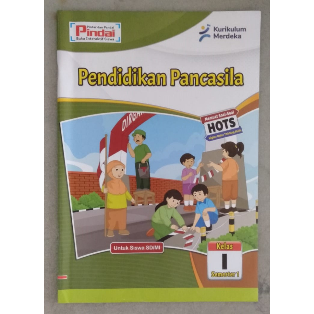 Jual Buku LKS (Kurikulum Merdeka) Pendidikan Pancasila Untuk Kelas 1 SD ...