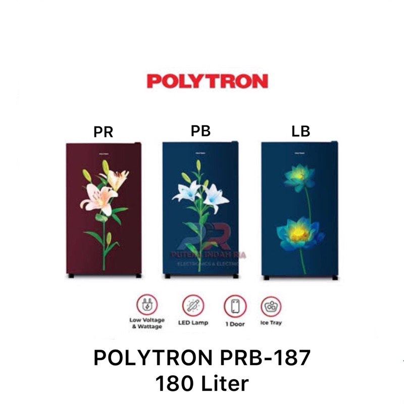 Jual Kulkas Polytron Prb 187189 1 Pintu 180 Liter Promo Murah Shopee