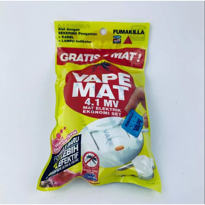 Jual FUMAKILLA OBAT NYAMUK VAPE MAT DEVICE/ OBAT NYAMUK ALAT LISTRIK ...