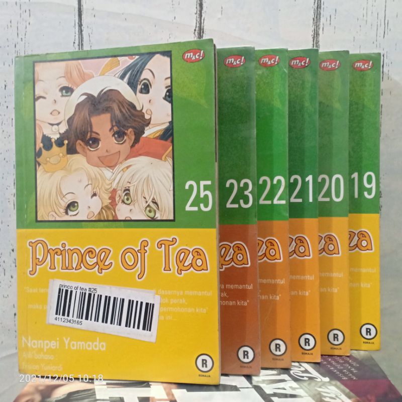 Jual ORIGINAL BUKU KOMIK CABUTAN PRINCE OF TEA Karangan By Nanpei