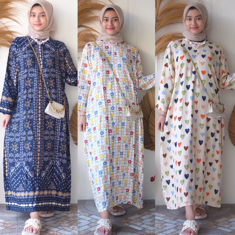 Jual Foto Asli Daily Gamis Dress Lengan Panjang Busui By Lovisa Shopee Indonesia