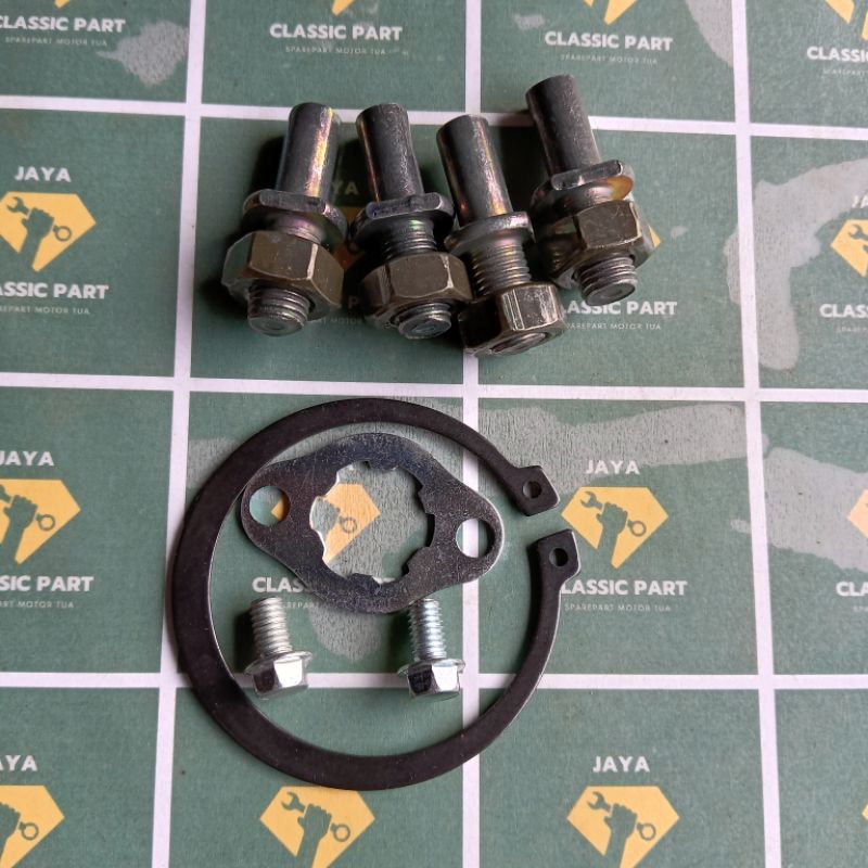 Jual BAUT GEAR DEPAN BELAKANG FULLSET BAUT GIR CB100 CB125 GL100 GL125 ...