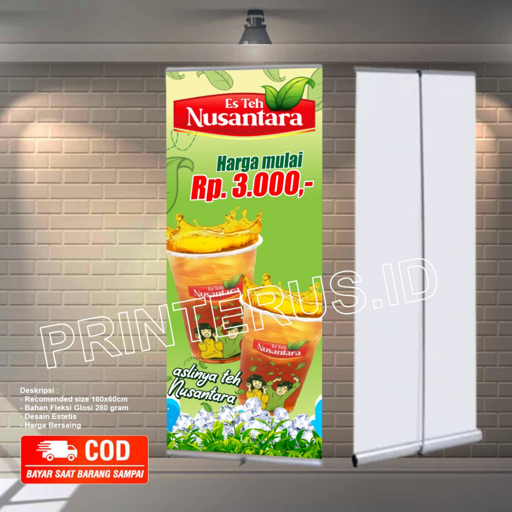 Jual Bisa Cod Chek Dulu Spanduk Banner Mmt Invitation Backdrop Y X Roll Up Banner 5266