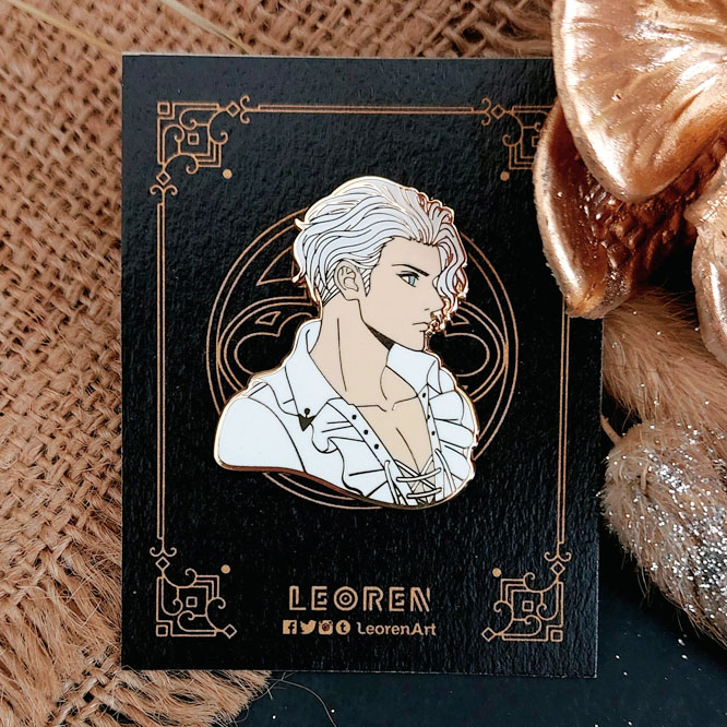 Jual Resident Evil 4 - Leon Kennedy - Hard Enamel Pin | Shopee Indonesia