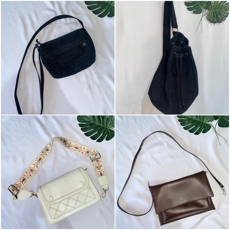 Tas Lv Selempang Sling Bag Handbag Mini Kulit Asli Wanita Second Preloved  Branded Thrift