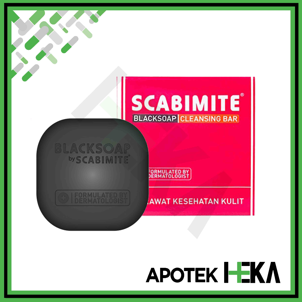 Jual Blacksoap by Scabimite 60 g - Sabun Gatal Skabies | Shopee Indonesia