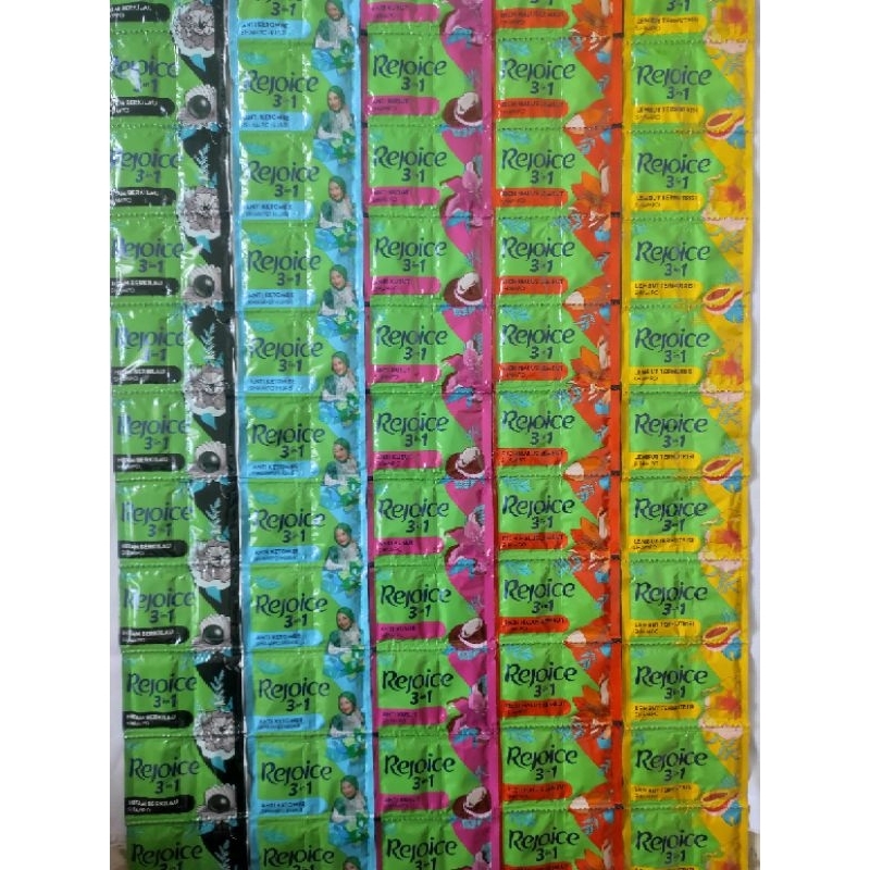 Jual Rejoice 3 in 1 Shampo Sachet Renceng isi 24 | Shopee Indonesia