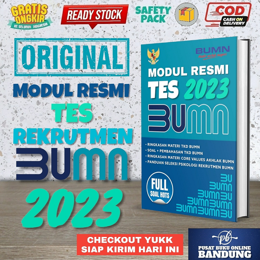 Jual MODUL RESMI TES BUMN 2023 | Shopee Indonesia