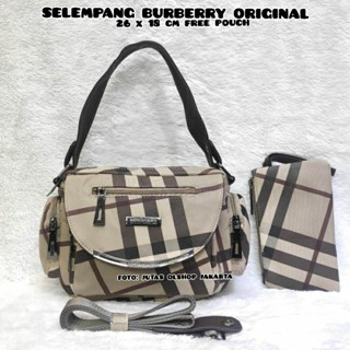 TAS SELEMPANG BURBERRY 1899 6 SELETING BEST SELLER