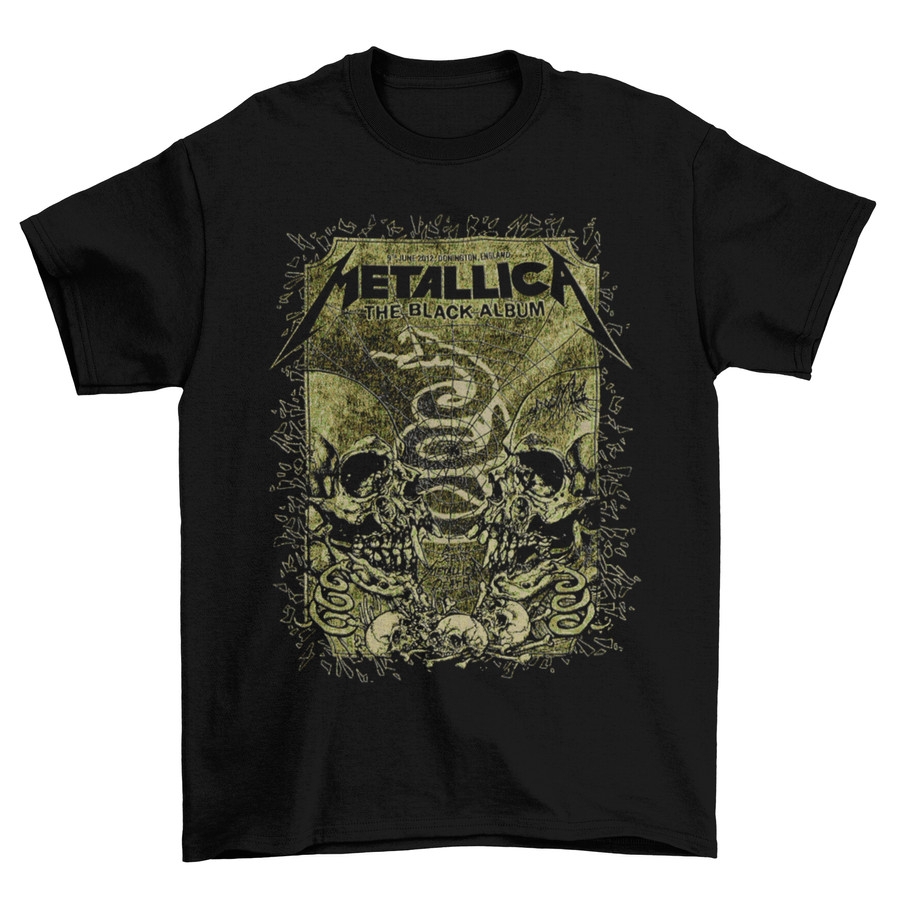 Jual Kaos Band Pria Tomoinc Metallica The Black Album Shopee Indonesia