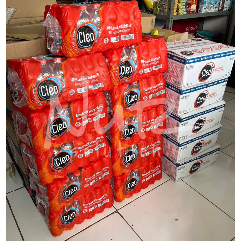 Jual Cleo Smart 220ml x 24pcs [Shrink Wrap] / Air Murni | Shopee Indonesia