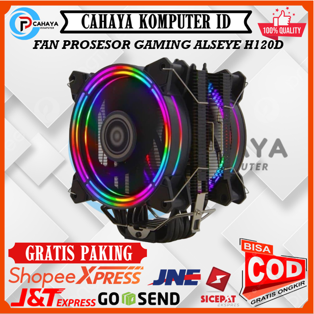 Jual FAN PROCESSOR GAMING ALSEYE HALO H120D UNIVERSAL PLATFORM Silence ...