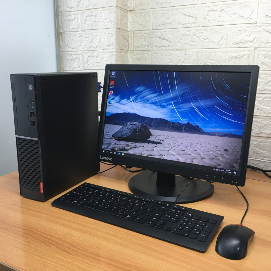 Jual Satu Set Komputer Lenovo V520 Core i5 Gen 7 RAM 8GB SSD 128GB HDD ...